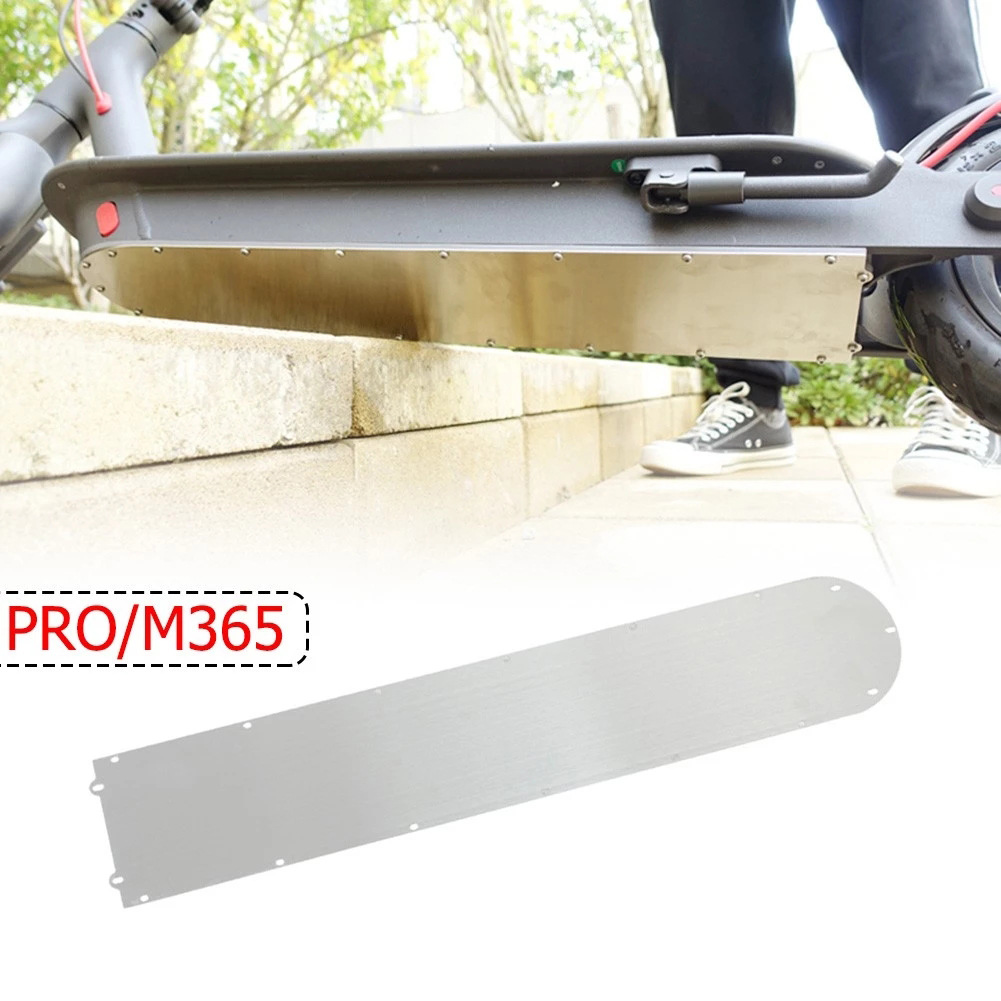 Picture of M365/1S Electric Scooter Stainless Steel Bottom Plate Cover Waterproof Cover M187 Chassis Protection Armor Accessories