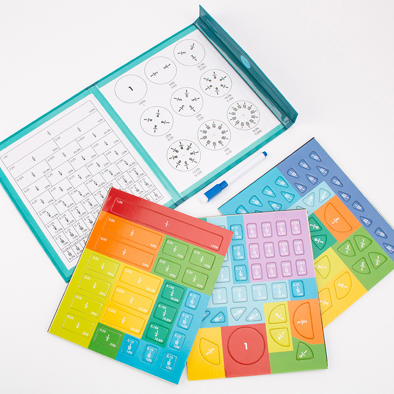 Picture of Little lion magnetic score plate demonstrator molecular denominator cognitive addition and subtraction third grade primary school mathematics score