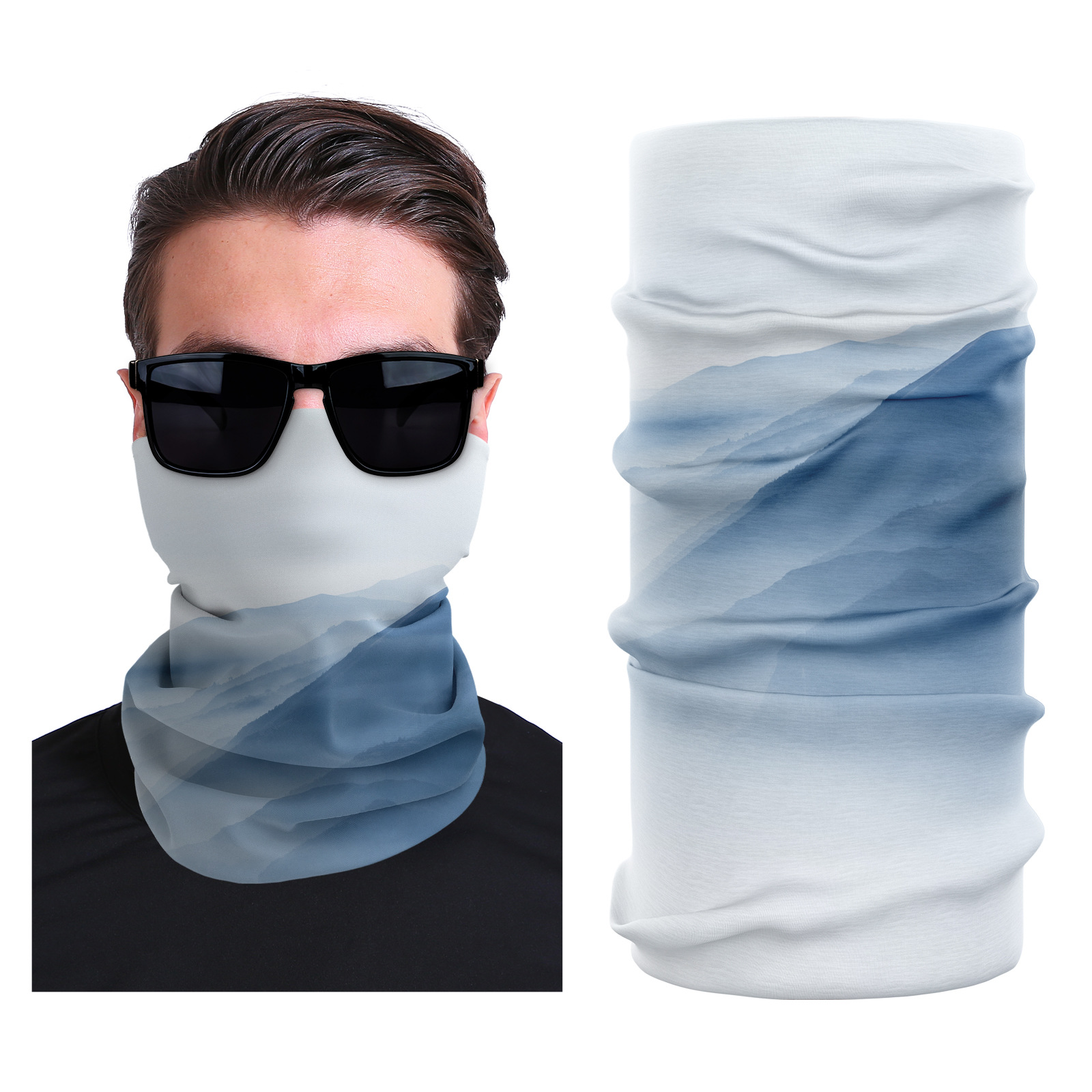 Picture of Xunhui magic scarf outdoor scarf mountaineering riding scarf high elastic seamless Ice Silk face towel cross-border bandana