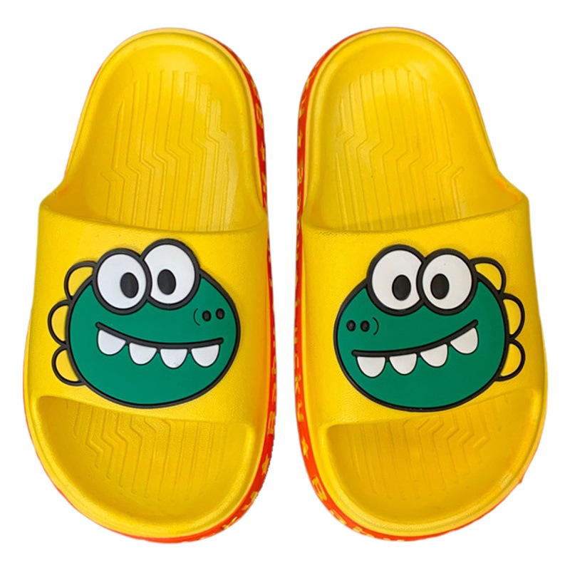 Children's Slippers New Korean Style Cartoon Cute Girls' Slippers Indoor and Outdoor Soft Bottom Non-Slip Slippers for Boys