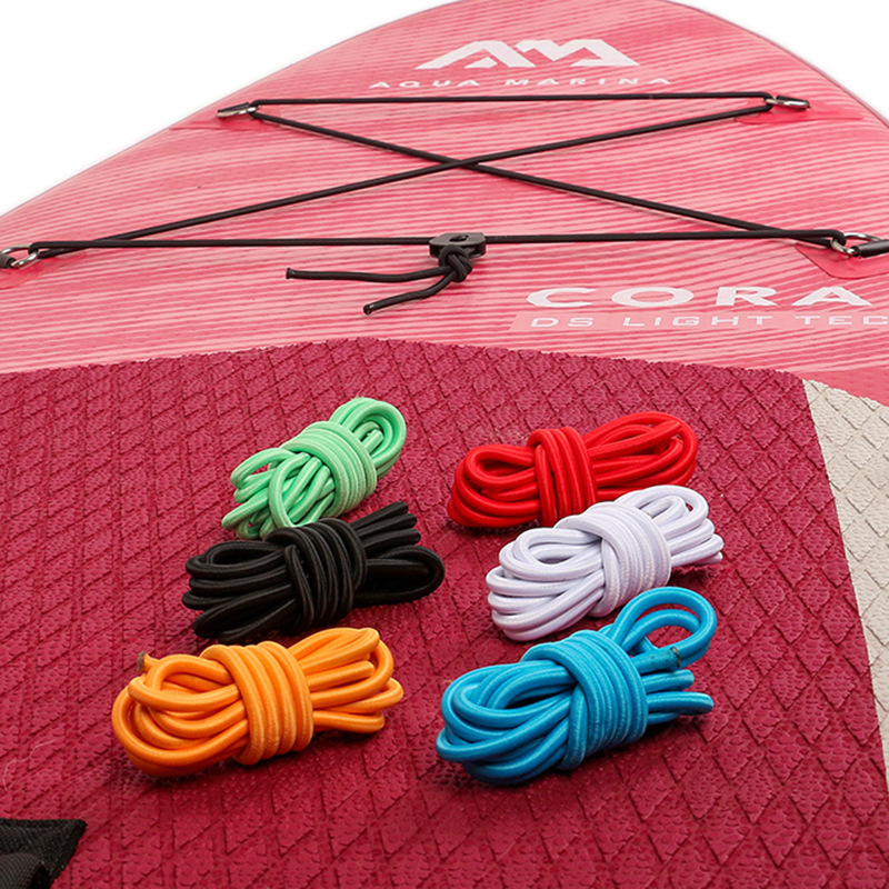 Surfboard fixed rope paddle board sup accessories 5mm color elastic rope fixed slip buckle