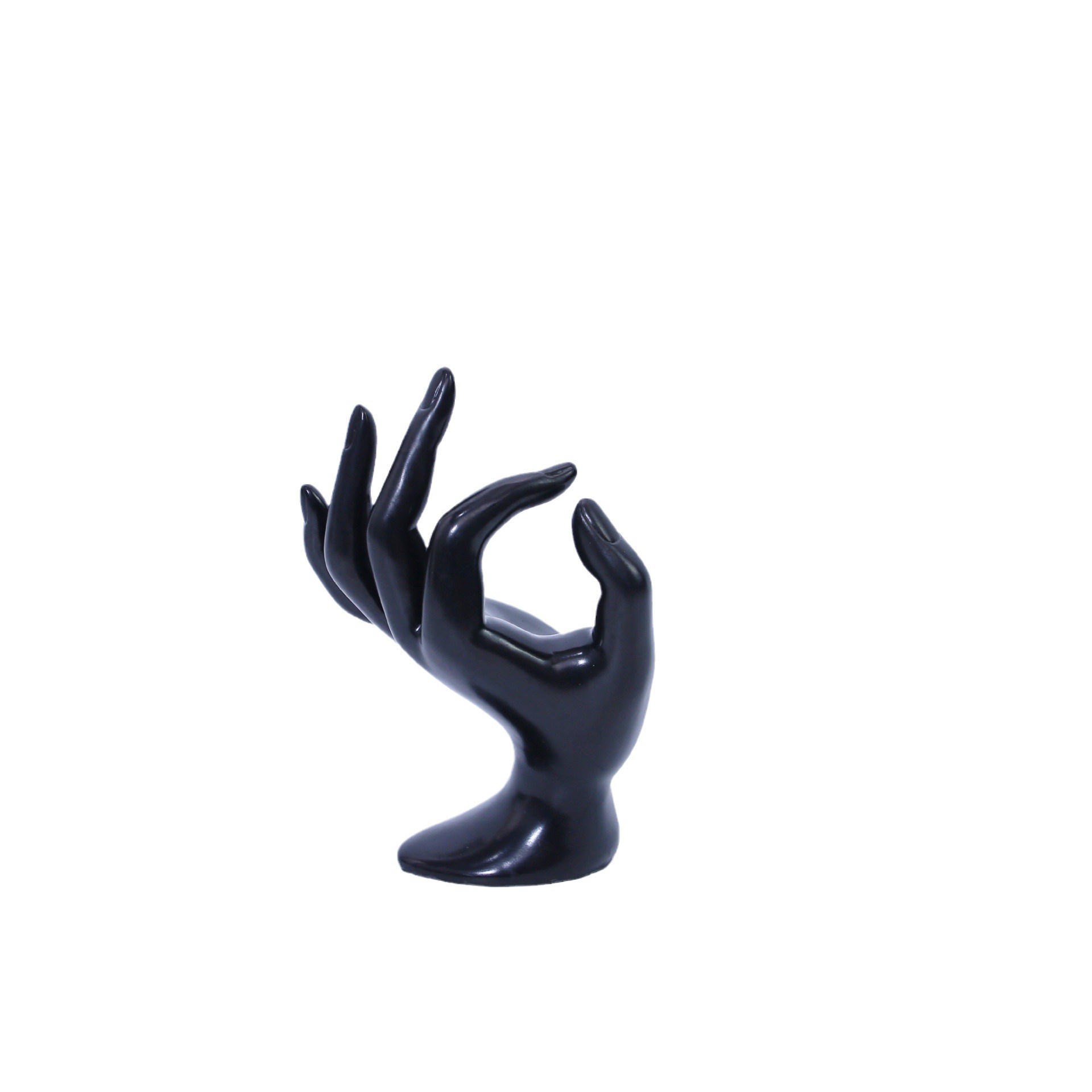 Picture of Cross-border spot ring display stand plastic OK hand mold jewelry shooting live props bracelet bracelet display stand