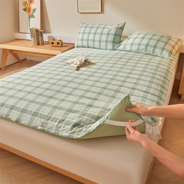Removable and Washable Cotton Mattress Cushion Mattress Pad Home Bedroom Mattress Bedding Bottom Tatami Floor Mat