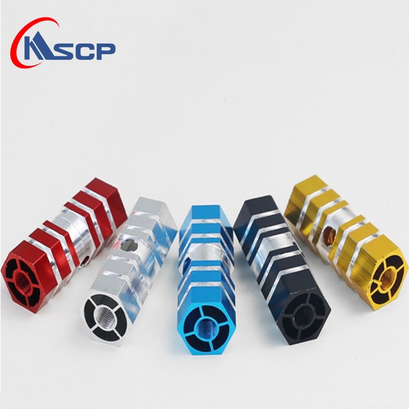 Bicycle Hollow Aluminum Alloy Foot Column Mountain Bike Bazooka Folding Bicycle Pedal Rack Pair Price Bicycle