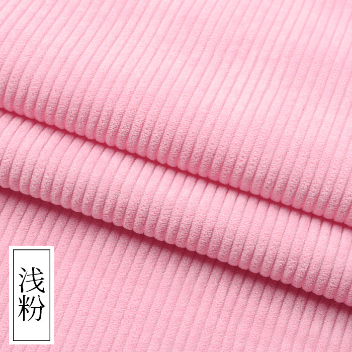 Picture of Corduroy fabric velvet corduroy shirt coat sweater clothing fabric solid color cotton-padded jacket pants sofa cover cloth