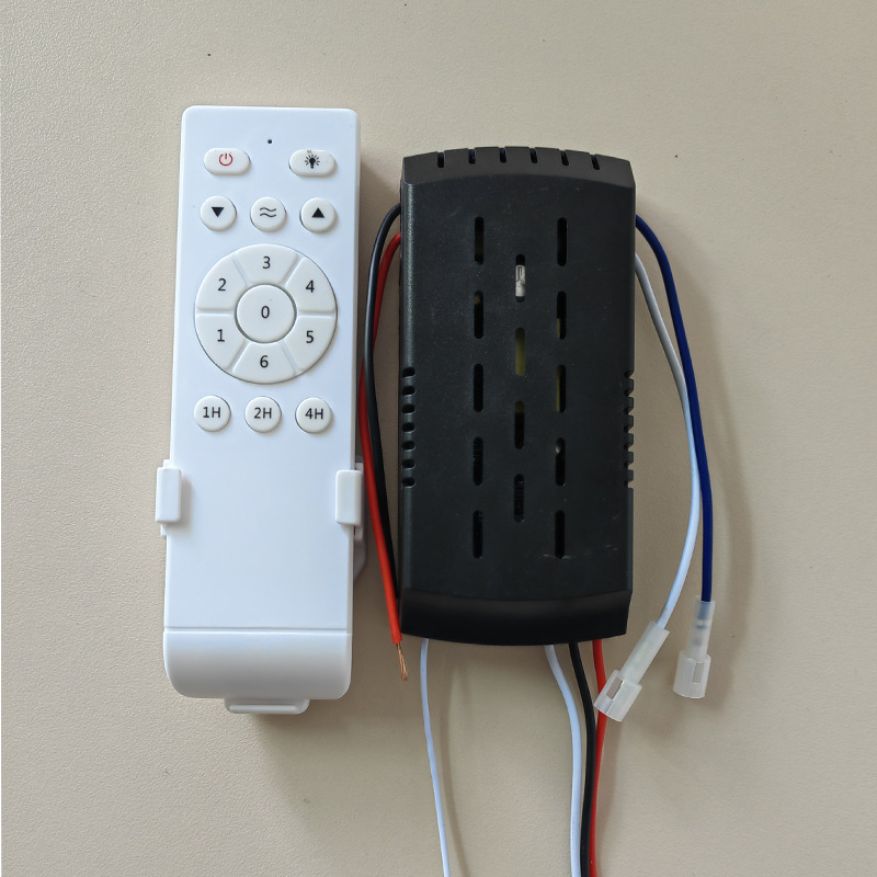 Picture of Fan Light 24V Dc Motor Frequency Conversion Remote Control Traditional Fan Invisible Fan Drive Controller 4336 Gear Led Light