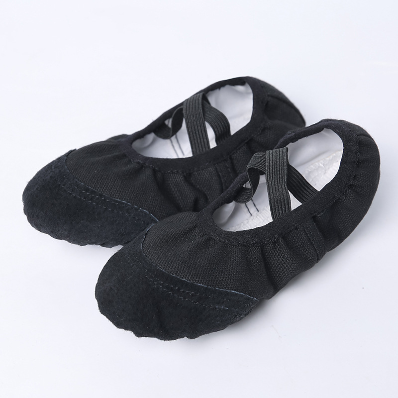 Picture of Si Tang lace-free dance shoes women's soft-soled exercise shoes adult yoga shoes cat claw shoes ballet shoes body shoes