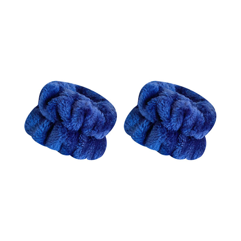 Picture of Cross-border plush face-washing wrist strap moisture-proof cuff women's waterproof wristband sports bracelet Europe and the United States solid color hair band wholesale