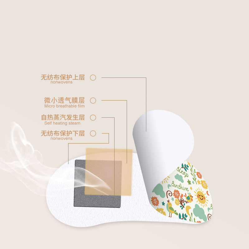 Picture of Kukaitong steam hot compress eye mask shading sleep fever soothing eye protection office disposable eye patch wholesale