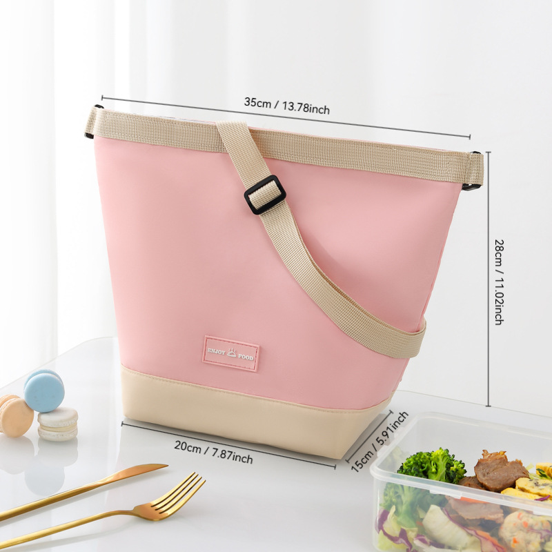 Picture of New fresh lunch box bag thickened aluminum foil insulation cold cartoon lunch bag student portable insulation lunch bag