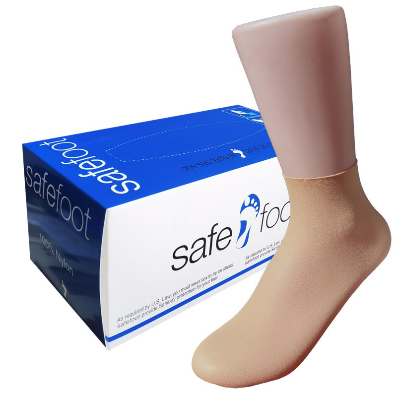 Picture of Cross-border Nylon Socks Boxed Extracted Hygienic Socks for Business Travel Daily Disposable Shoes for Shopping Mall