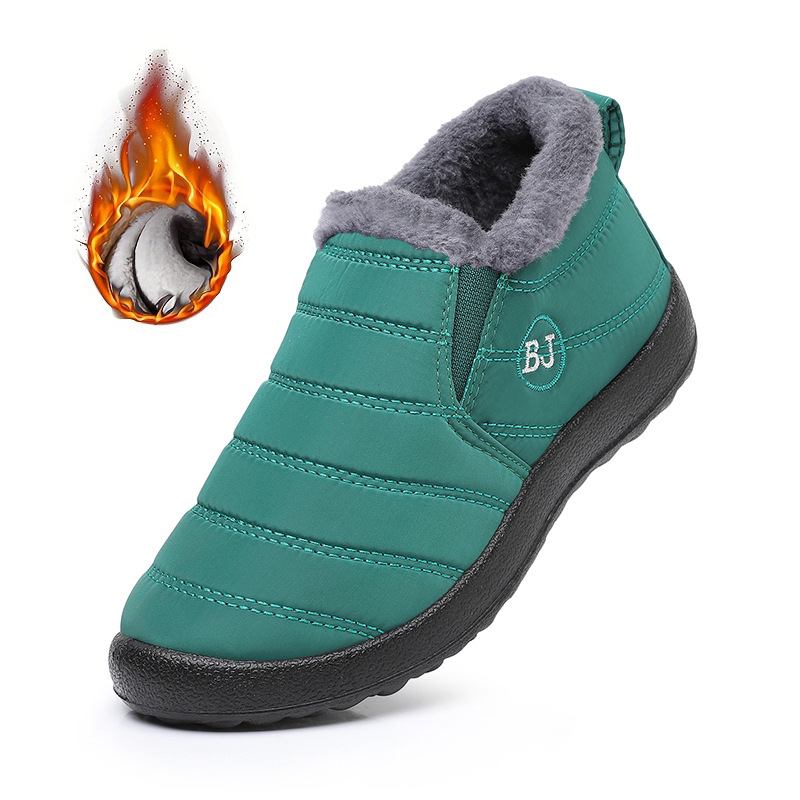 Picture of Cross-Border Dropshipping Cotton Shoes, Winter Snow Boots, Fleece-Lined Thick Cotton Boots, Ultra-Light Warm Casual Walking Shoes, Lightweight and Warm