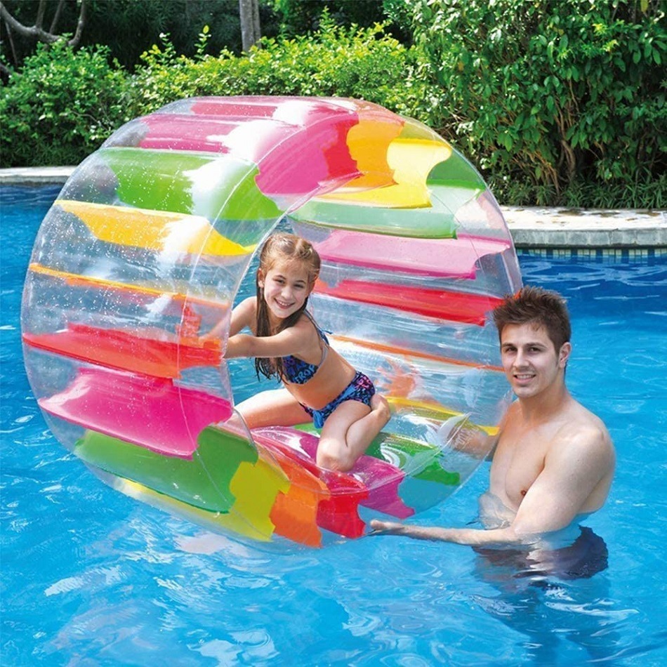 Spot inflatable roller water toys water crawling roller inflatable lawn roller interactive toys