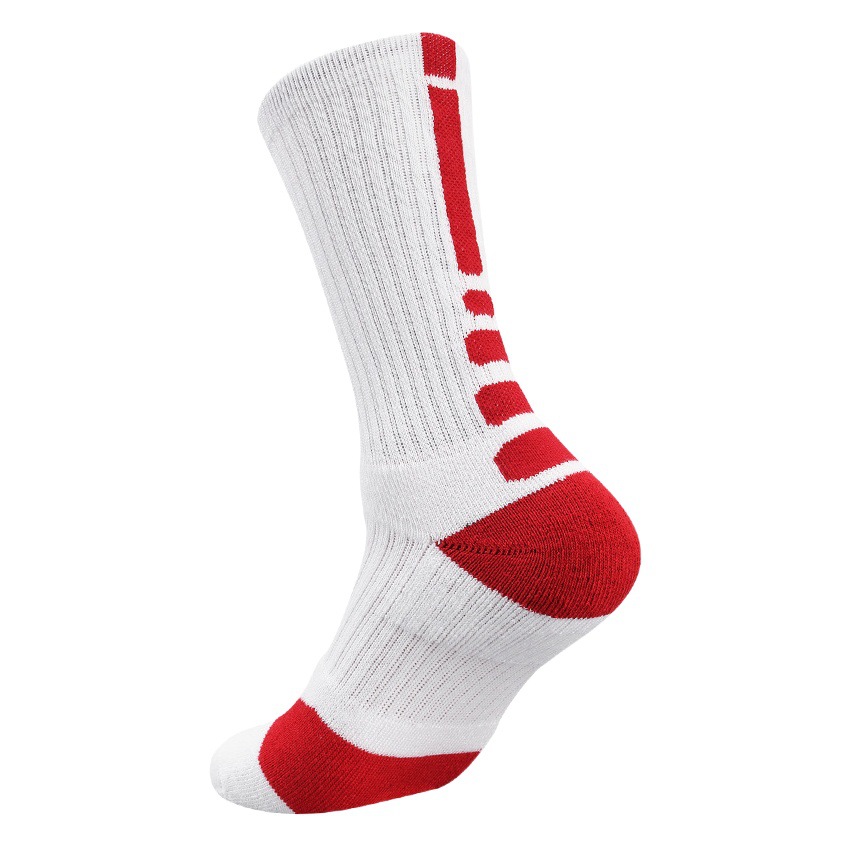 Children's professional basketball socks big children's high-top Boys and Girls Primary School students Middle-calf teenagers winter towel bottom sports socks