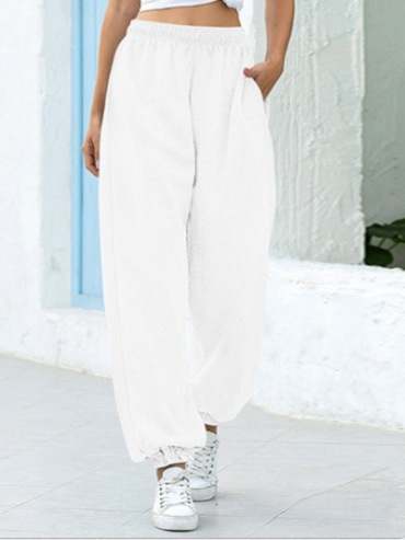 Picture of Cross-Border European and American Loose Casual Sweatpants 2025 Amazon Wish Independent Station Women's Autumn and Winter Velvet Sweatpants
