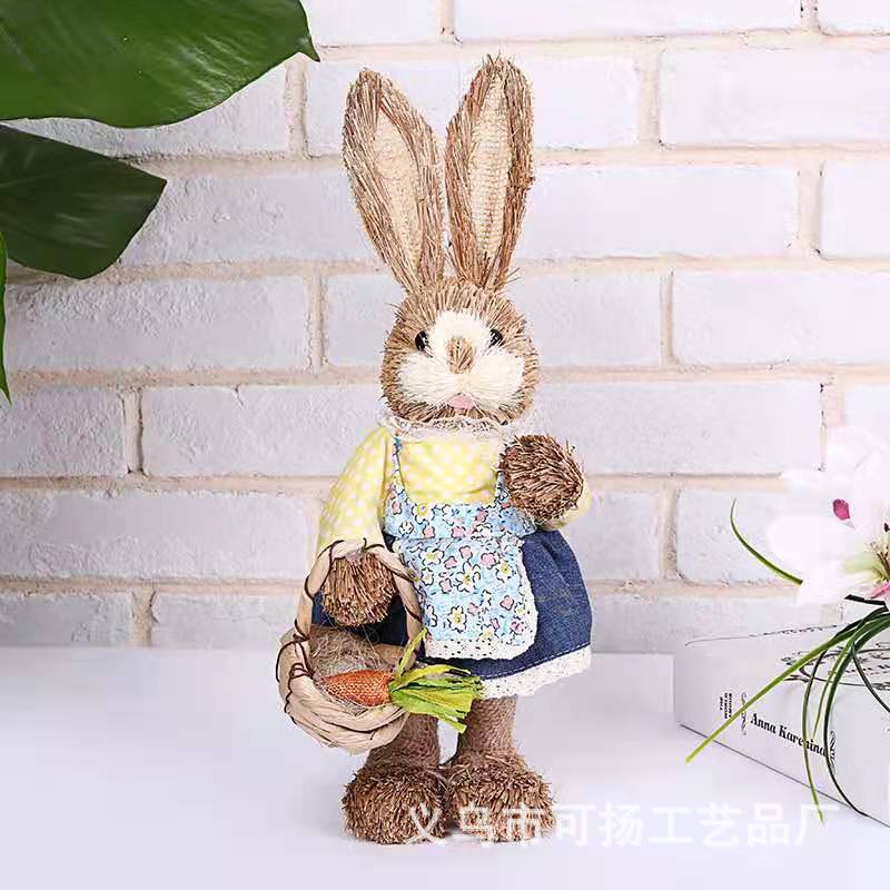 Picture of Cross-Border Easter Bunny 2025 New Party Decoration Simulation Ornaments Wholesale