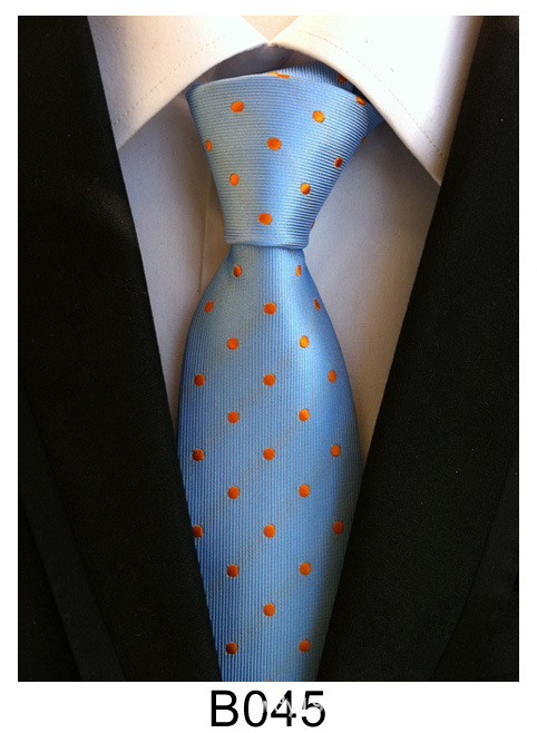 Picture of Manufacturers wholesale tie polyester jacquard tie men's casual formal wear professional business tie in stock supply