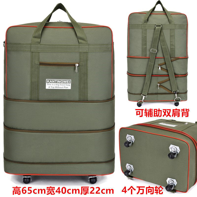 Picture of Waterproof Oxford Cloth Suitcase, Large Capacity Travel Bag, 158 Aviation Checked Bag, Overseas Moving Luggage Bag