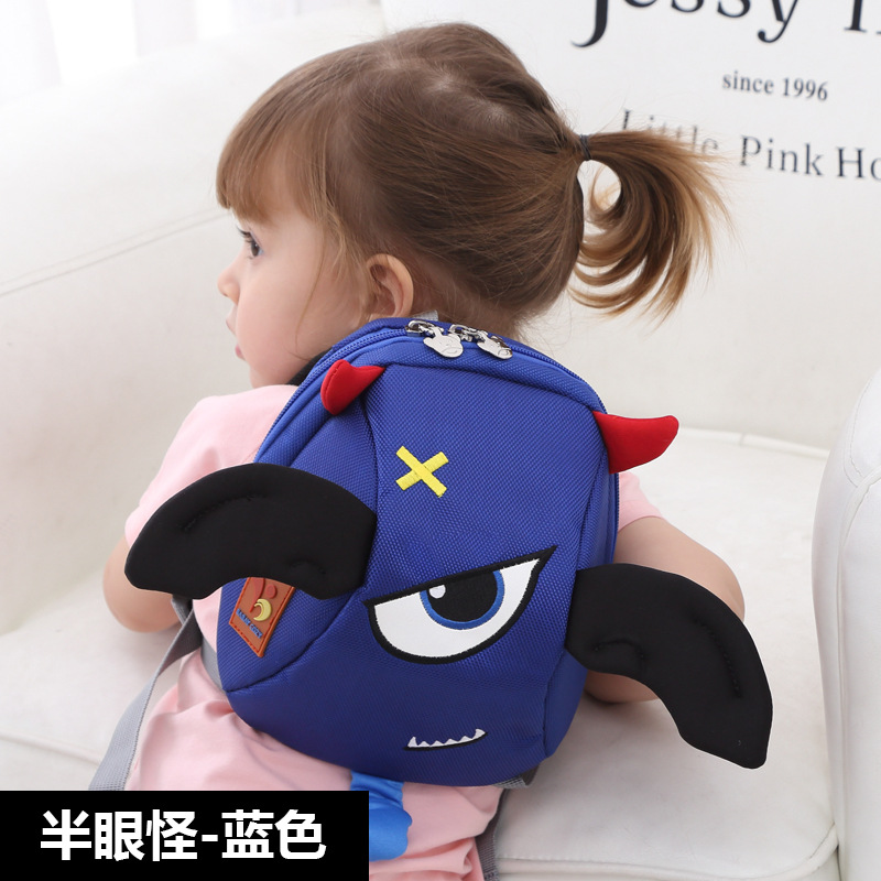 Picture of Children's anti-Lost Backpack Baby Safety traction rope anti-lost belt children's schoolbag anti-lost slip baby artifact