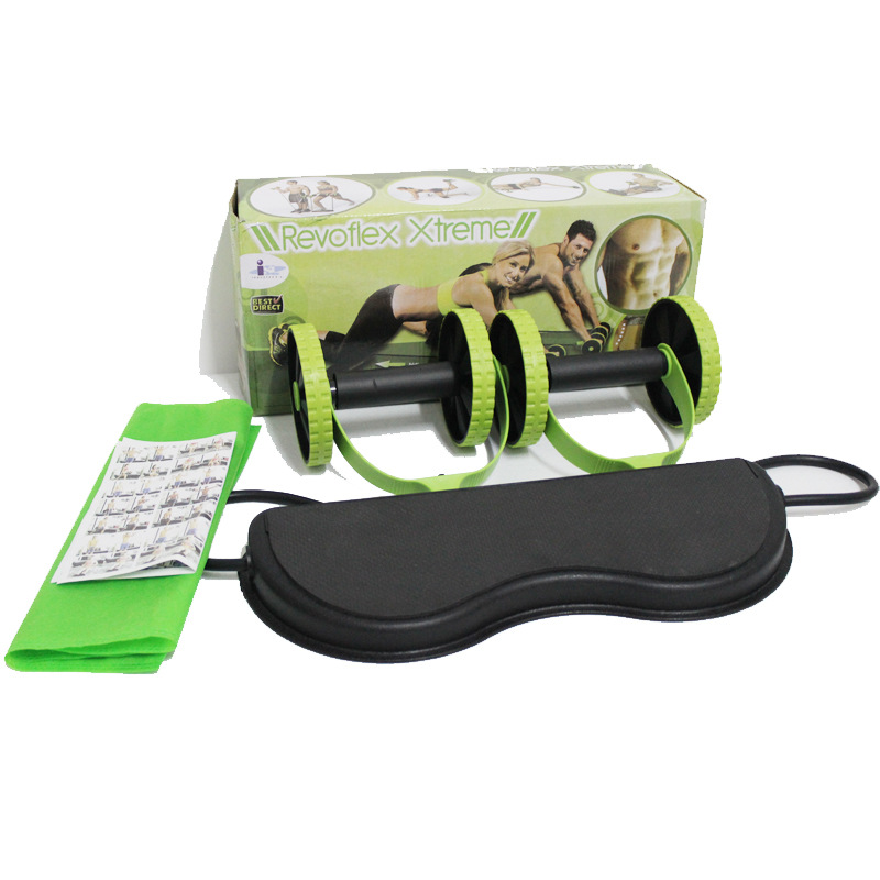 Revoflex Xtreme Multifunctional Puller Abdominal Wheel Home Abdominal Wheel Fitness Roller Abdominal Wheel