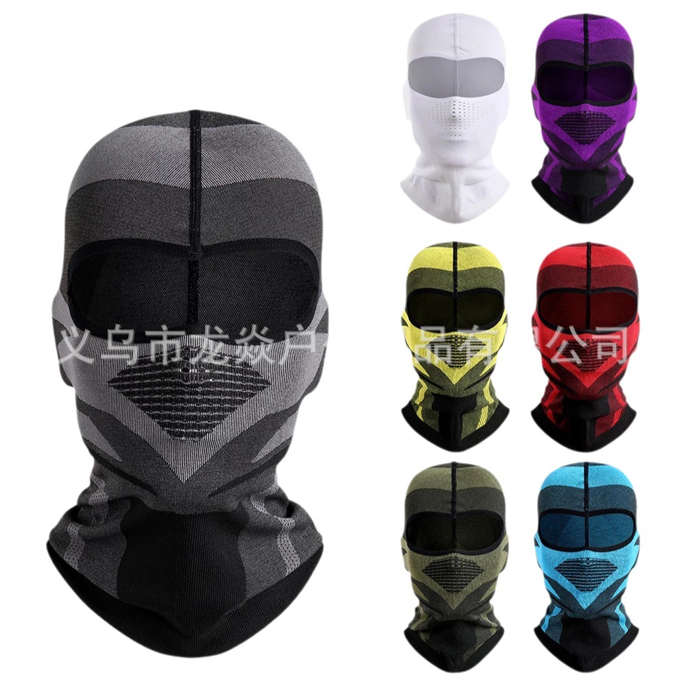 Cross-border New Riding Headgear Autumn and Winter Outdoor Mountaineering Ski Mask Sports Breathable Motorcycle Mask