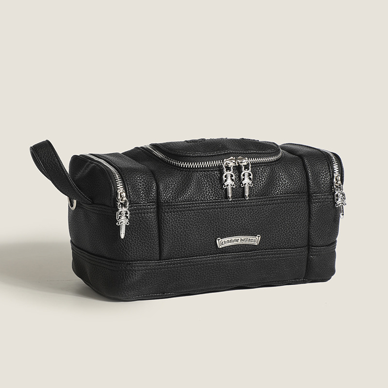 Picture of Good morning Fan Fan 2023 New wash cosmetic bag female Crowe large capacity portable ins storage travel bag
