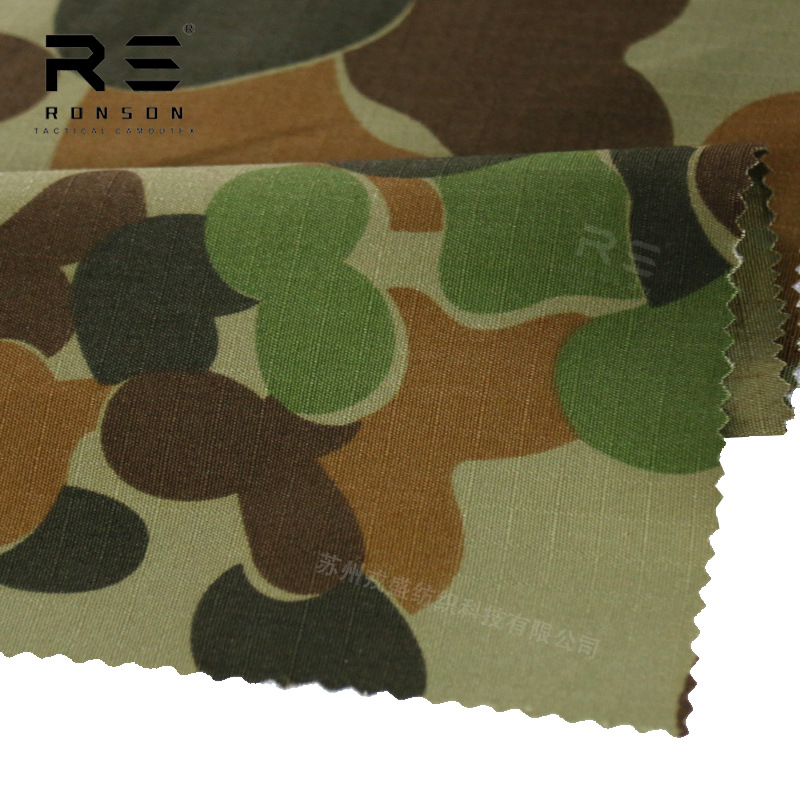 Picture of AUSCAM Kangaroo Legion Australian Camo Cloth Cotton Plaid Tactical Outdoor Trendy Brand Fashion Clothing Fabric