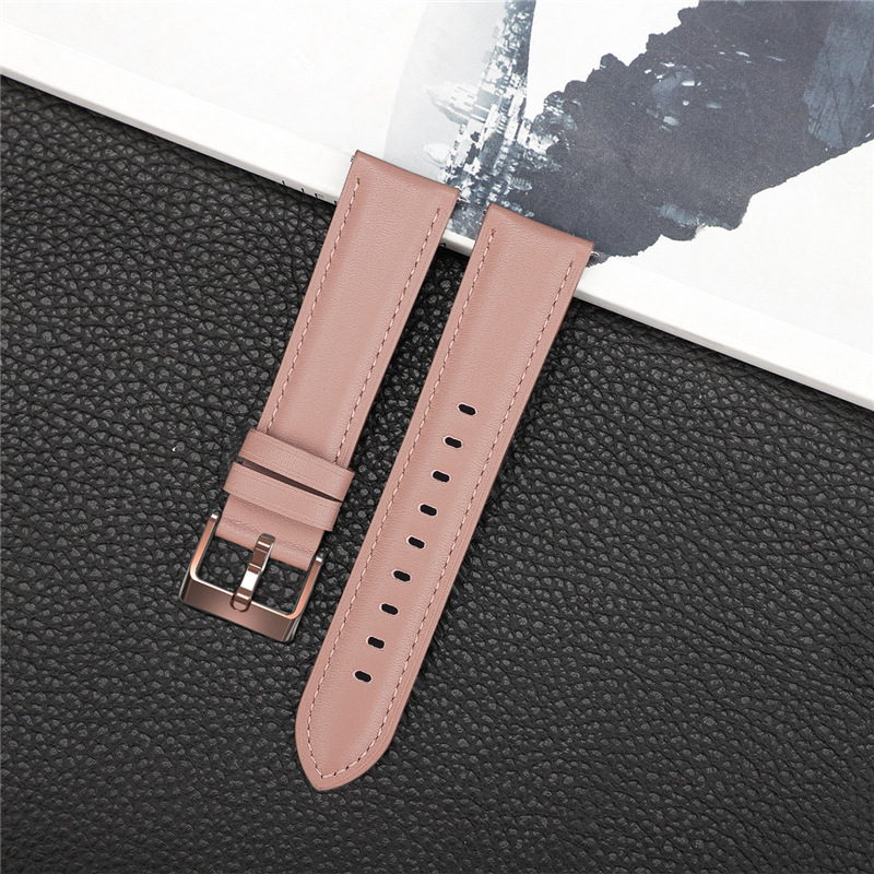 Picture of For Samsung GalaxyWatch 3 Huami GTRS Huawei GT2e Watch 20/22mm Original Leather Strap