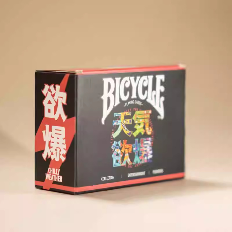 Picture of Huiqi Flower Cut bicycle Poker Blind Box Tide Play High Color Value Magic Flower Cut Card Weather Wants to Explosion Poker