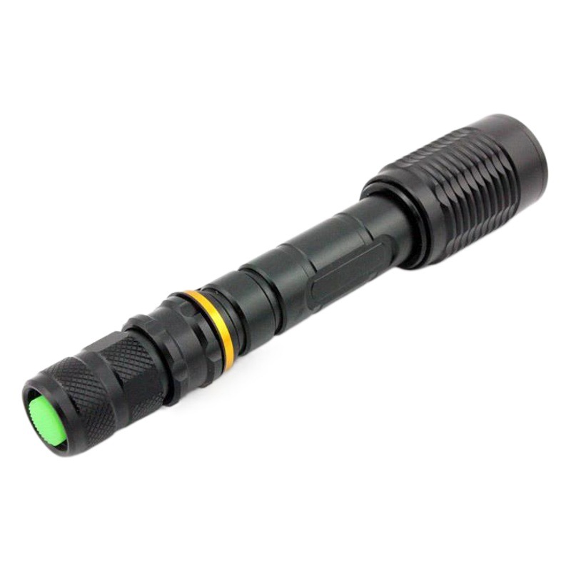 Cross-Border Xml-T6 Led Strong Light Flashlight Zoom Rechargeable Long-Range Outdoor Flashlight Waterproof