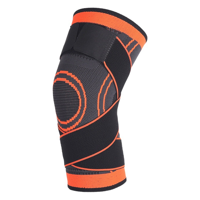 Pressurized basketball sports knee pads men's running adult riding non-slip knee pads warm fitness straps knee pads wholesale