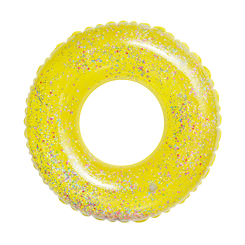 Picture of Factory wholesale thickened children's striped adult swimming ring inflatable underarm ring net red floating ring double airbag swimming ring