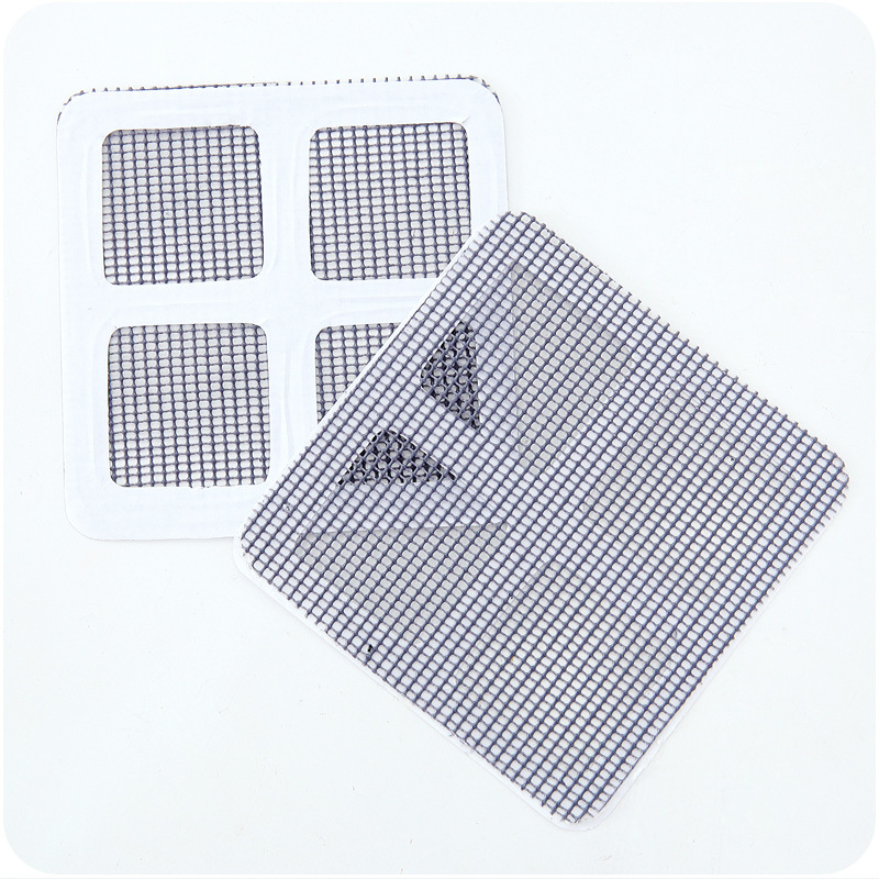 Picture of Screen window screen door repair subsidy door and window water hole mend seam anti-grain patch hole net window screen repair piece floor drain sticker