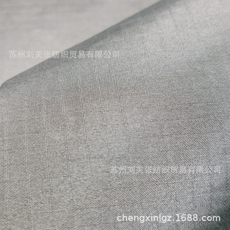 Plaid 100% Silver Fiber Informatization Shielding Curtain Radiation Protection Clothing Fabric High Frequency Shielding Silver Cloth
