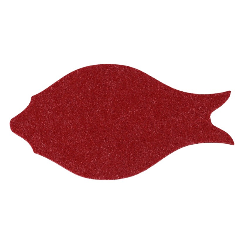Factory wholesale 3D fish group sound insulation board wall sticker living room decoration sound-absorbing felt Board small fish indoor wall felt Board