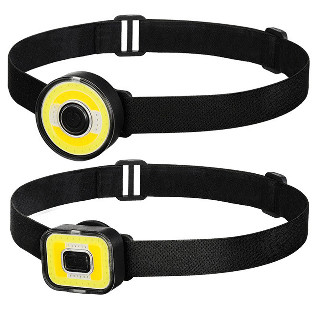 Cross-border new multi-functional four-light source rechargeable mini COB headlamp outdoor riding night fishing magnetic LED small headlamp