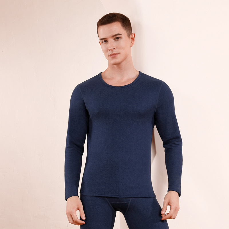 Picture of Cashmere silk thermal underwear women's suit winter bottoming velvet seamless heating autumn clothes long pants men's warm clothes