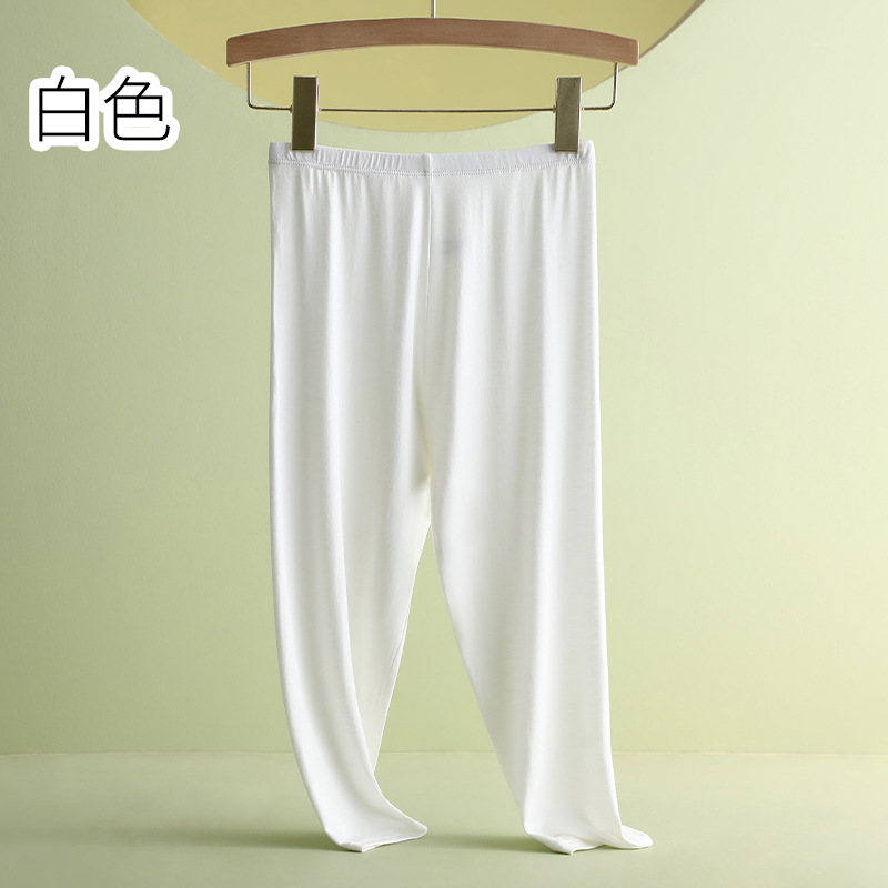 Picture of Spring and Summer Modal Women's Leggings, Slim Fit, Thin Style, Three-Quarter Length, Plus Size, Outerwear, Five-Quarter Pants, Women's Clothing, High Elasticity