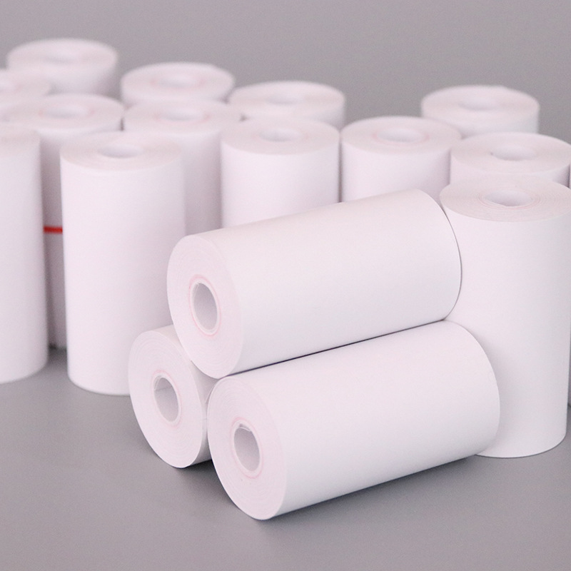 Picture of Tubeless Thermal Cashier Paper 57*305730mm Meow Meow Machine Printing Paper 57X30 Thermal Paper with High Smoothness