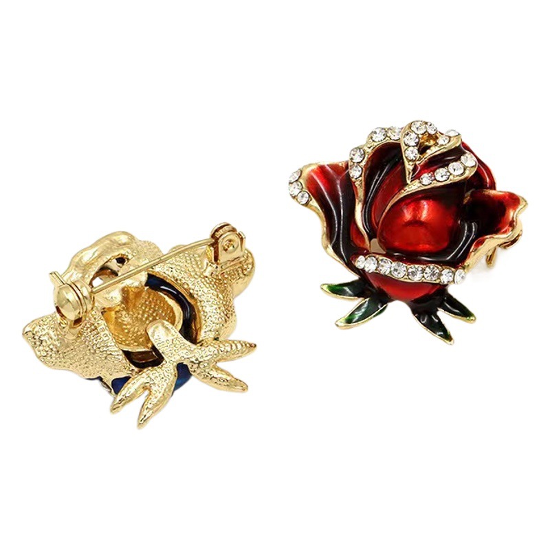 Picture of Camellia women's fashion anti-light pin brooch brooch high-end exquisite accessories design fashion jewelry