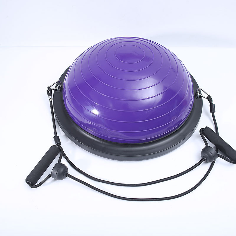 Picture of Manufacturer Wholesale Anti-Slip Wave Speed Ball Fat Reduction Shaping Foot Balance Ball Fitness Equipment Semi-Circular Yoga Ball Soft Power Ball