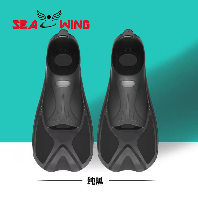 Picture of Cross-border swimming training flippers snorkeling adult children diving frog shoes short mermaid flippers free diving wholesale
