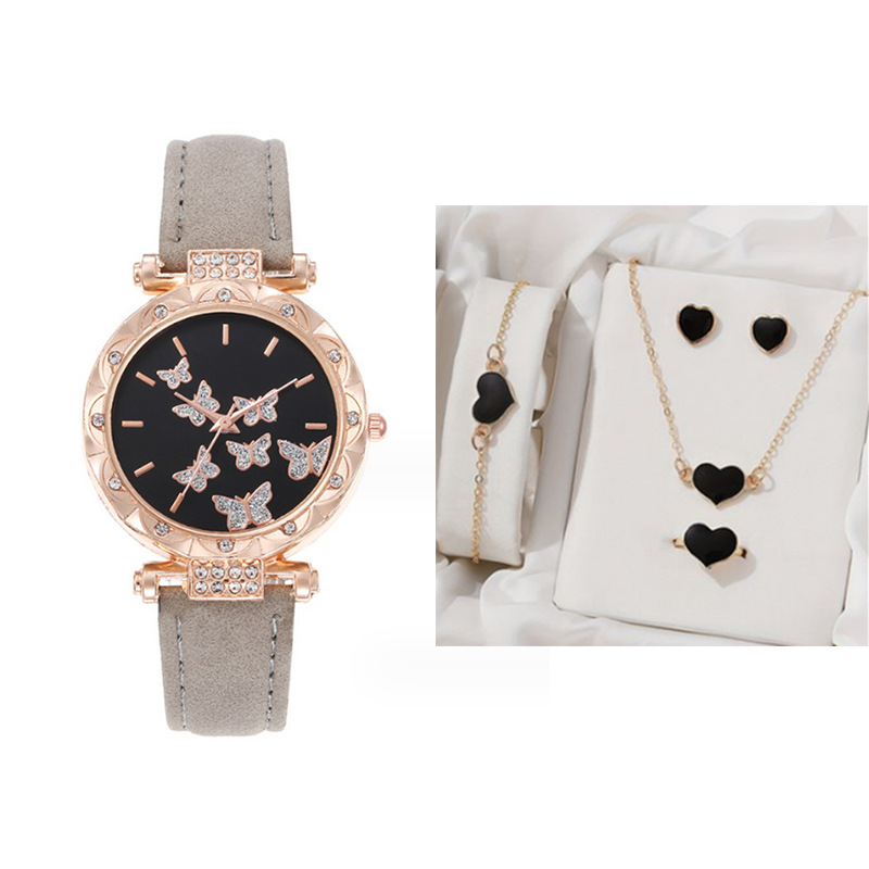 Picture of New TikTok Popular Women's Watch Fashion Simple Watch Butterfly Digital Belt Watch Wholesale