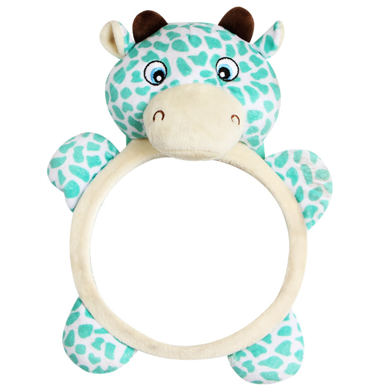 Picture of Baby Fish Mirror Bed Hanging Toy Animal Haha Mirror Car Hanging Baby Car Rearview Observation Mirror Spot Wholesale