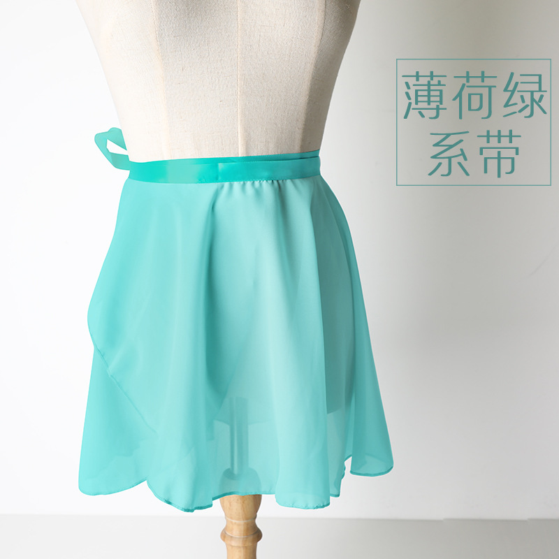 Picture of girls women ballet wrap skirt
