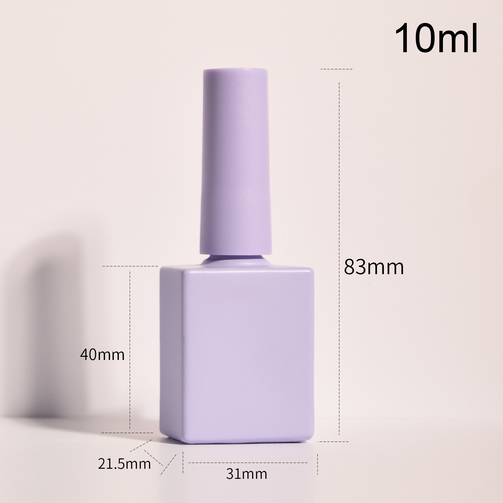 Picture of Factory wholesale in stock new nail polish bottle 10ML 12ML color variety of good-looking nail polish empty bottle