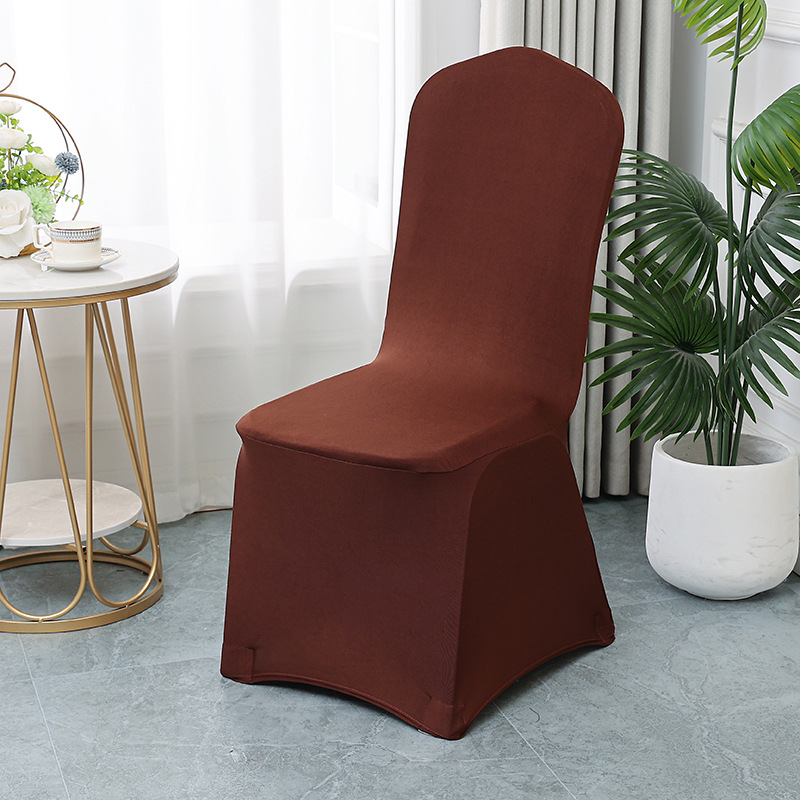 Picture of Elastic Chair Cover Thickened Hotel Chair Cover Wedding Banquet Hotel Wedding Universal Wedding Special All-inclusive