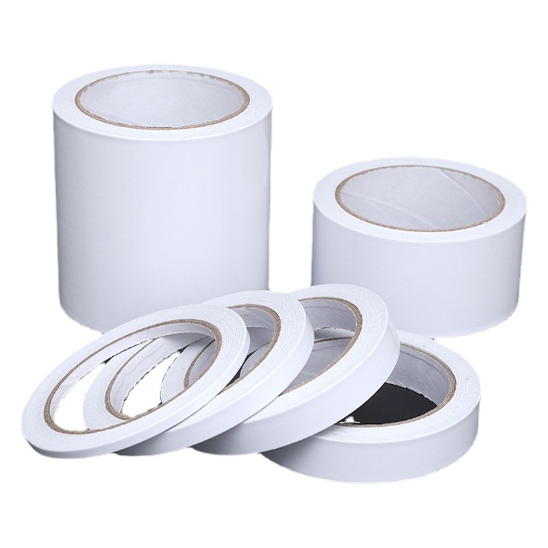 Stationery and Office Supplies High-Viscosity White Double-Sided Tape Oil-Based Embroidery Yellow Double-Sided Tape Industrial Double-Sided Tape Manufacturer Wholesale
