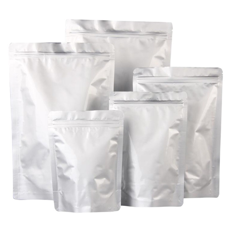 Plastic food bag moisture-proof thickened self-sealing bag self-supporting aluminum foil bag tea bag plastic bag printed logo