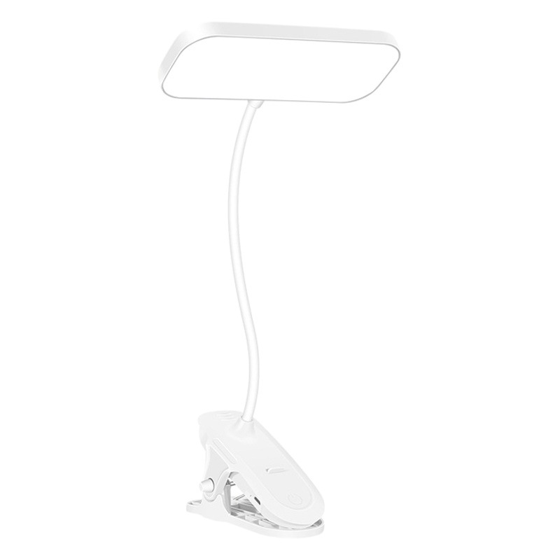 Wholesale student reading table lamp charging clip bedside lamp desktop led bedroom table lamp convenient reading writing lamp
